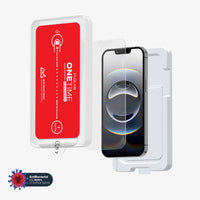 ONETIME NanoArmour for iPhone Anti-Glare Screen Protector: Dust-Free Installation, Case Friendly, Matte